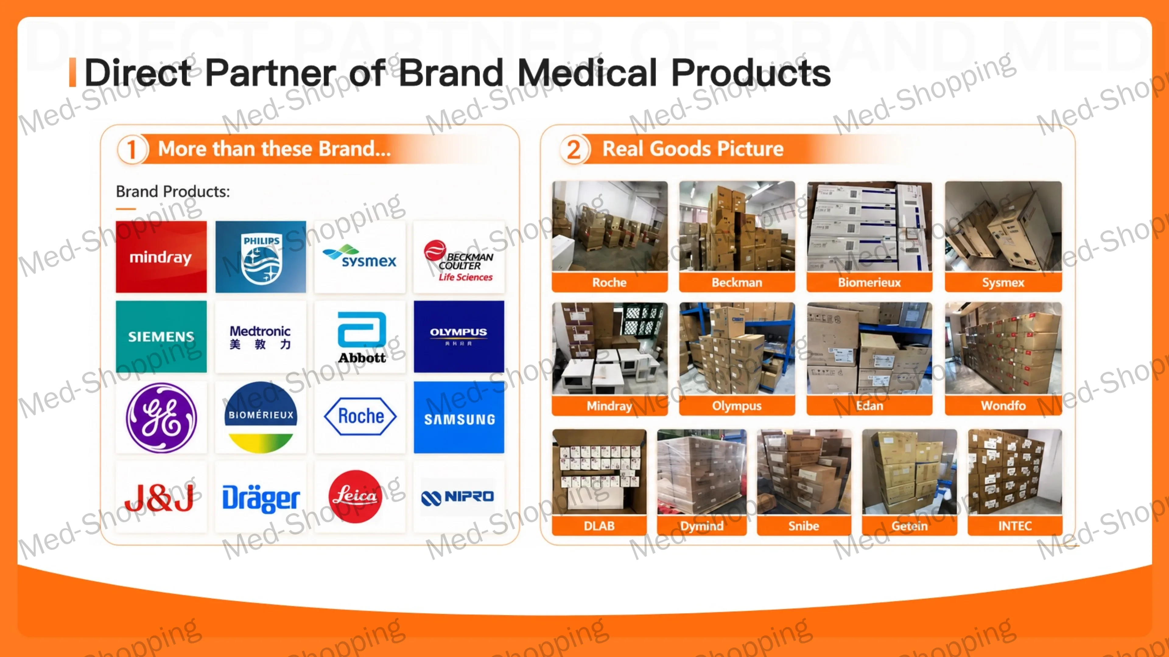 Direct Partner of Brand Medical Products