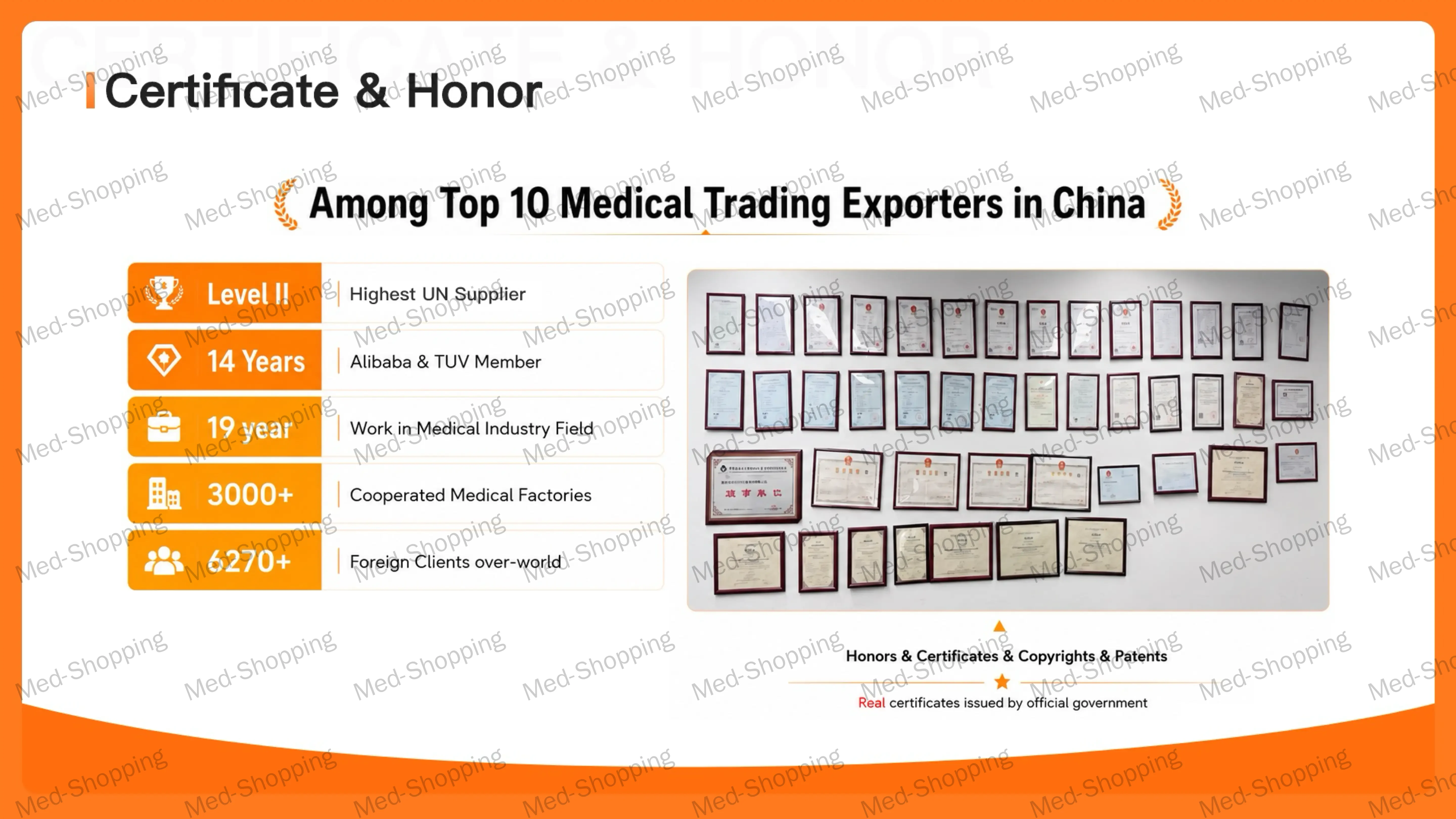Certificate and Honor