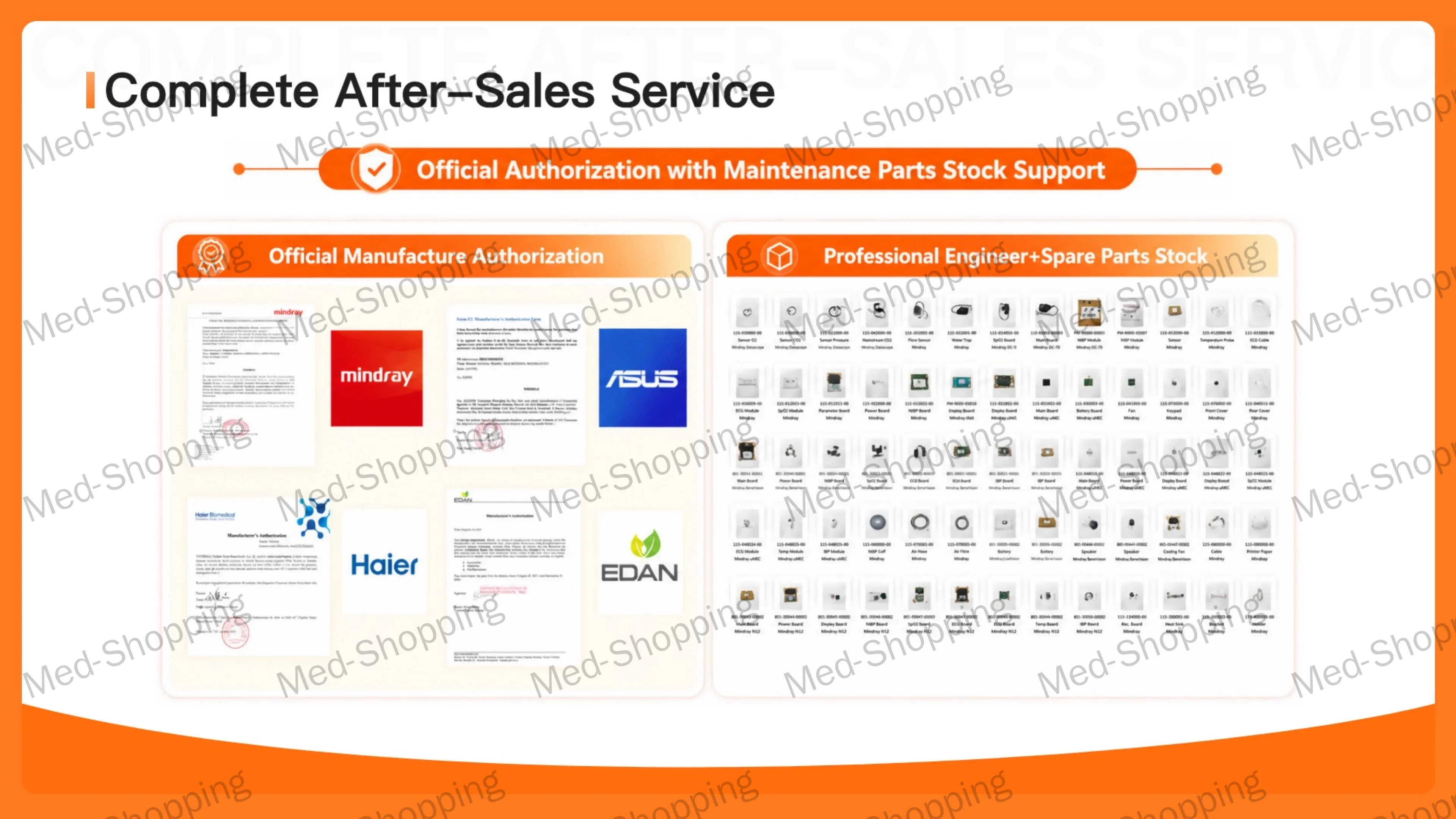 Complete After-Sales Service